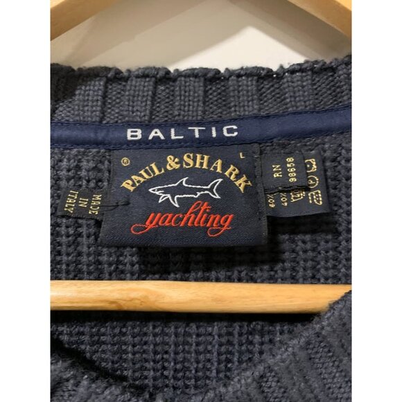 Pal&Shark Wool Knit Crew Neck Sweater - Picture 4 of 5